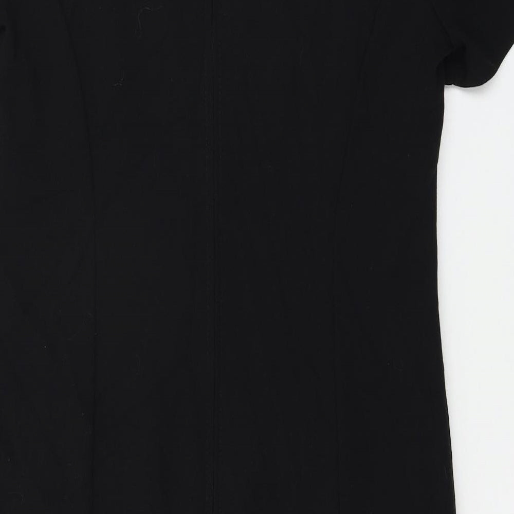 St Michael Womens Black A-Line Size 14