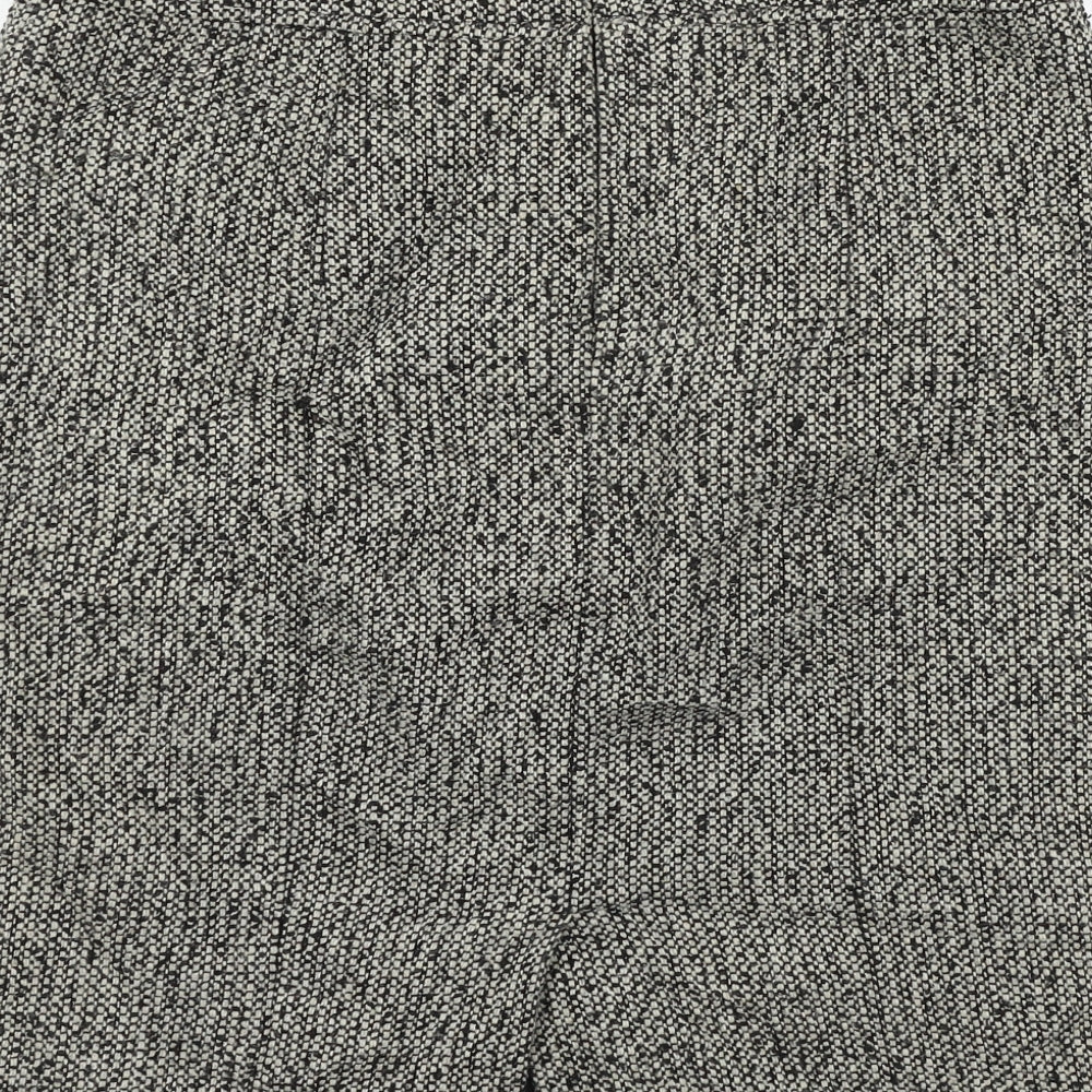 FOREVER 21 Womens Grey A-Line Skirt Size L