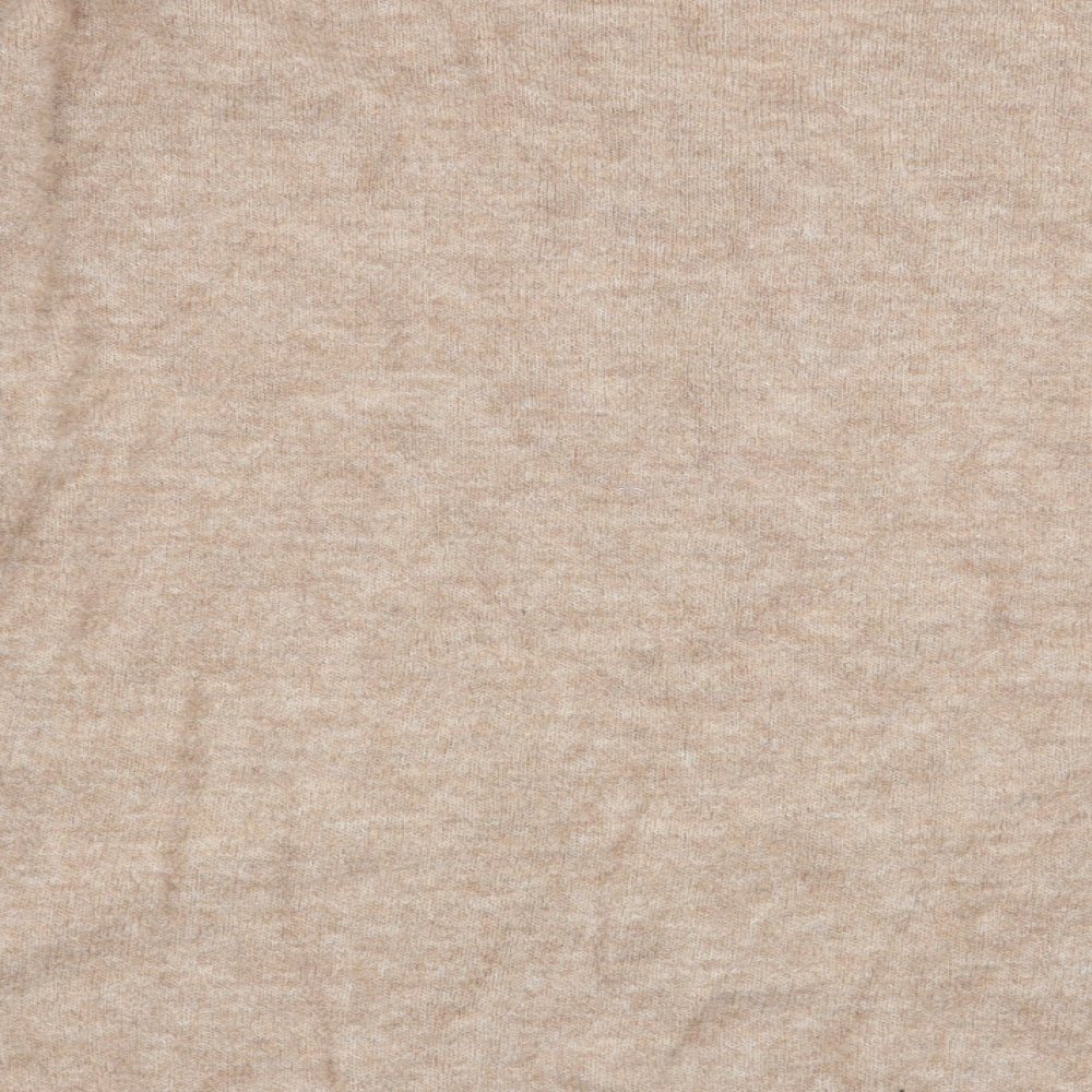 H&M Womens Beige Pullover Jumper Size M