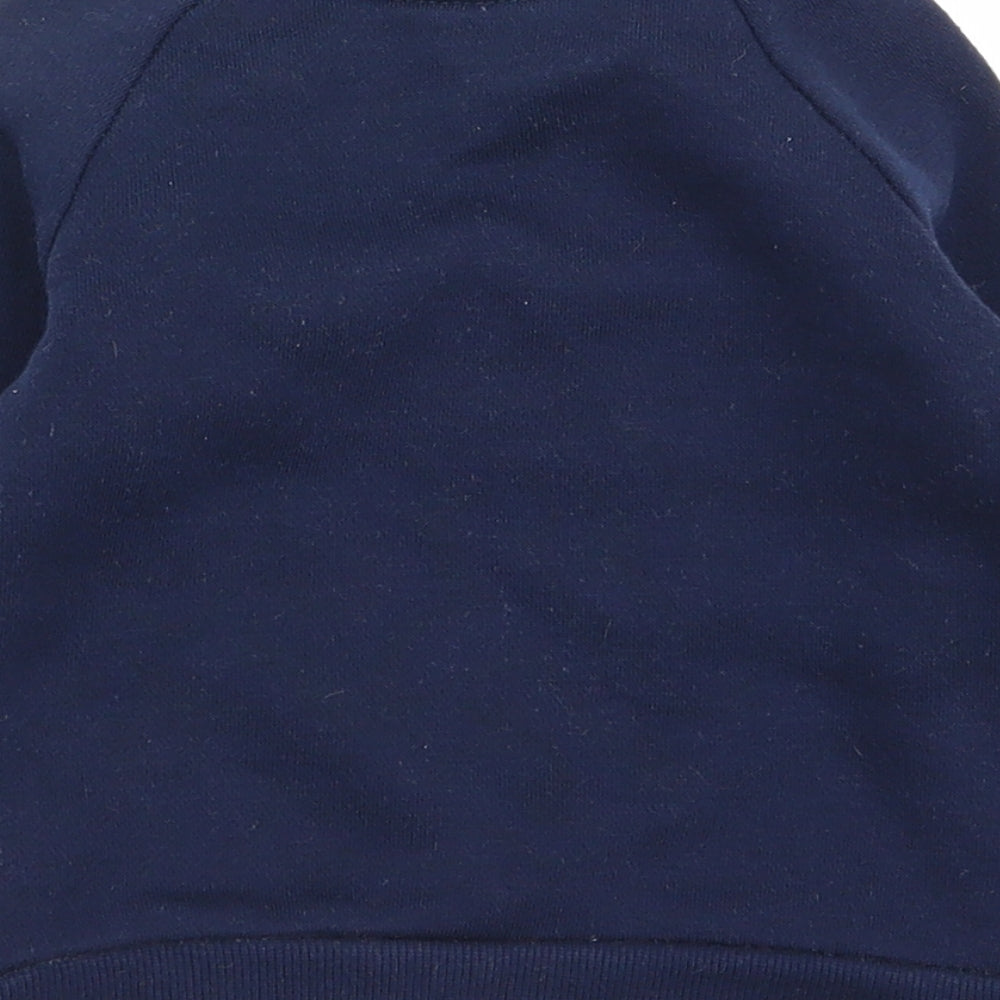 Primark Girls Blue Pullover Jumper Size 6-9 Months
