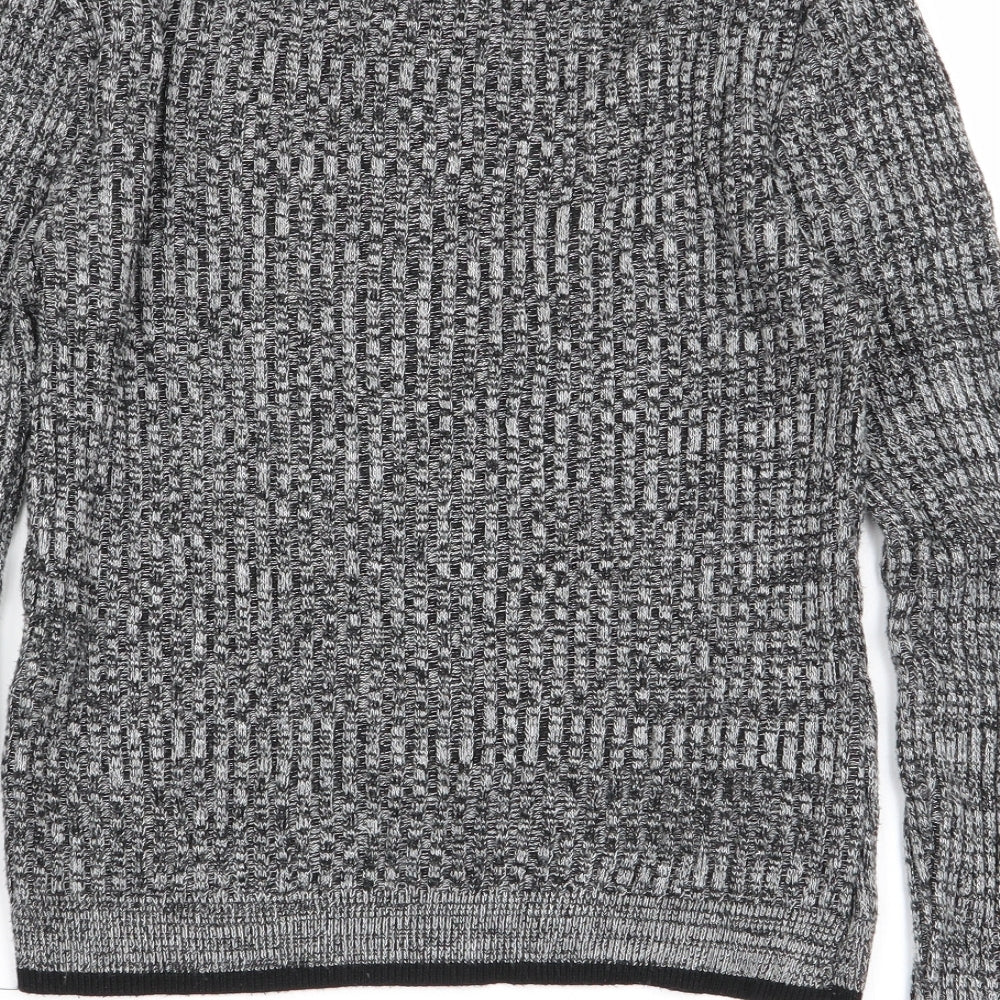 Topshop Womens Grey Pullover Jumper Size S