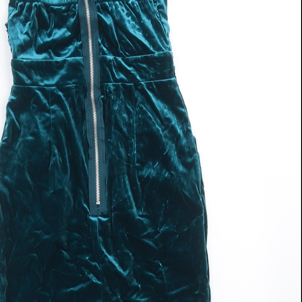TFNC Womens Green Mini Size S