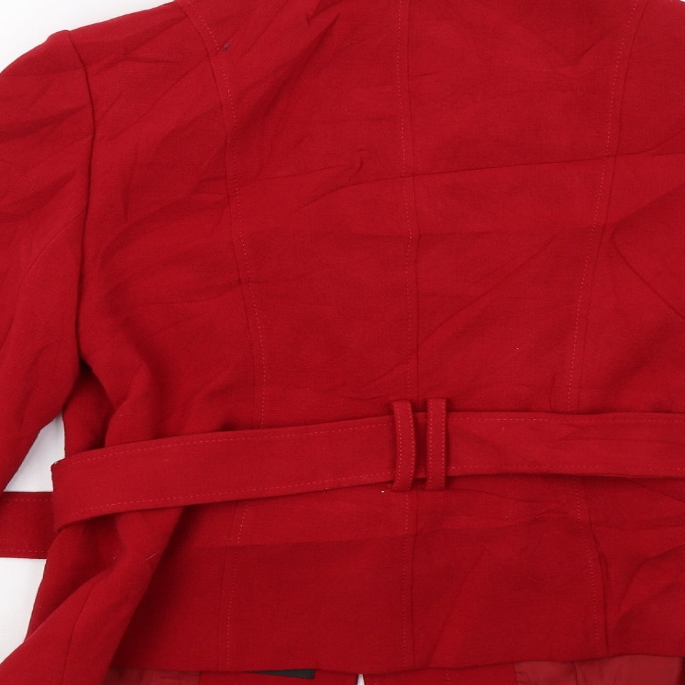BHS Womens Red Jacket Size 12
