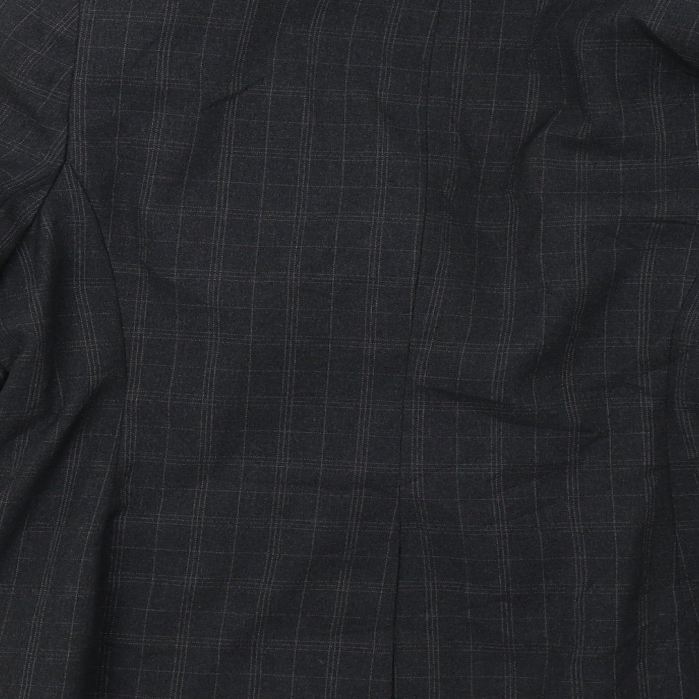 Primark Womens Grey Jacket Blazer Size 10