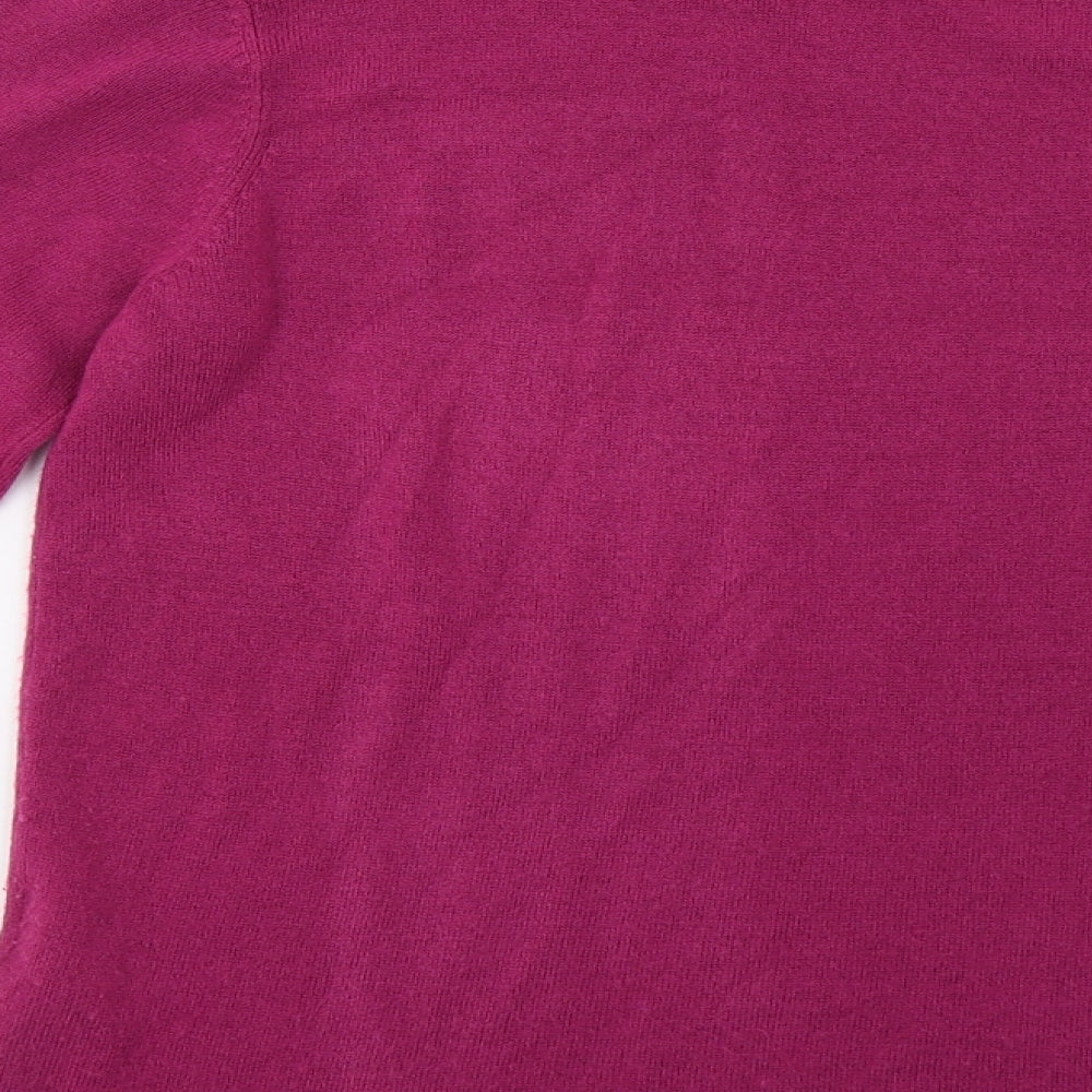 Debenhams Womens Purple Pullover Sweatshirt Size 10