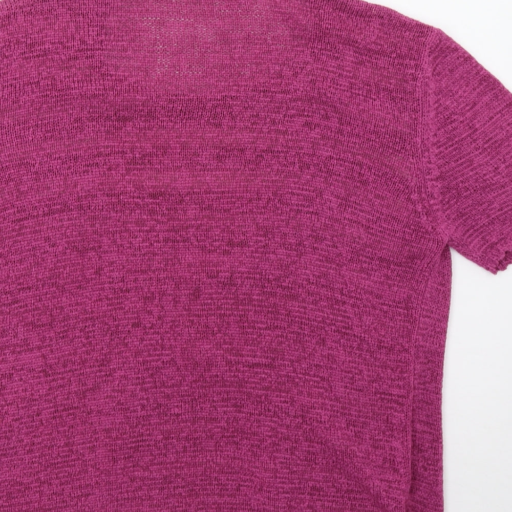 BM Womens Purple Pullover Sweatshirt Size M