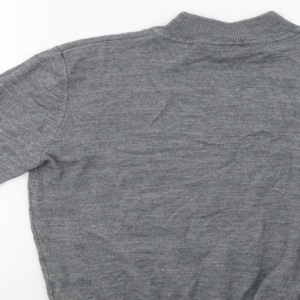 eastext Womens Grey Pullover Sweatshirt Size 16