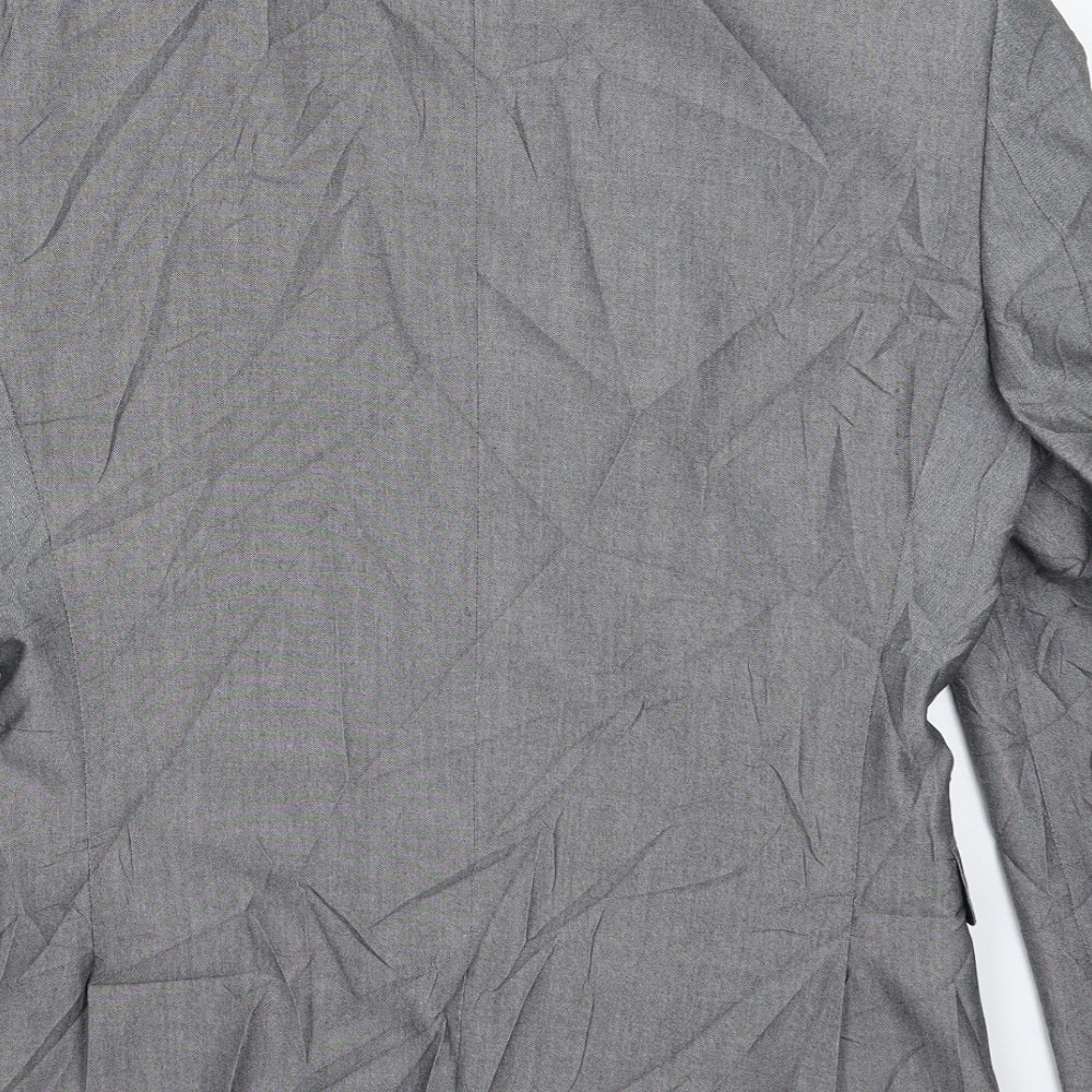 Next Mens Grey Jacket Suit Jacket Size 36