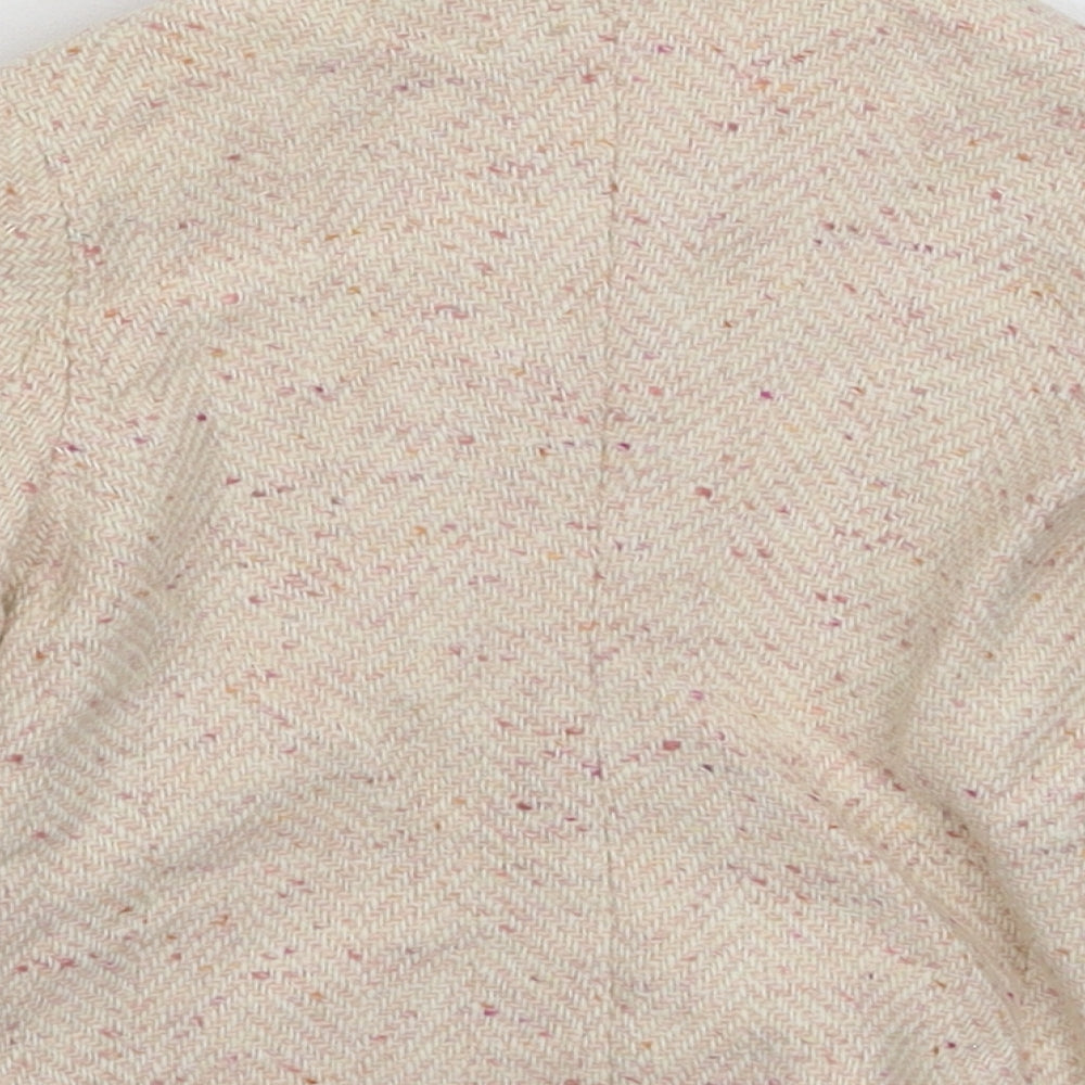 United Colors of Benetton Girls Beige Jacket Blazer Size 2-3 Years