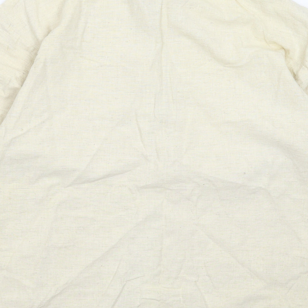 C&A Womens Grey Basic Button-Up One Size