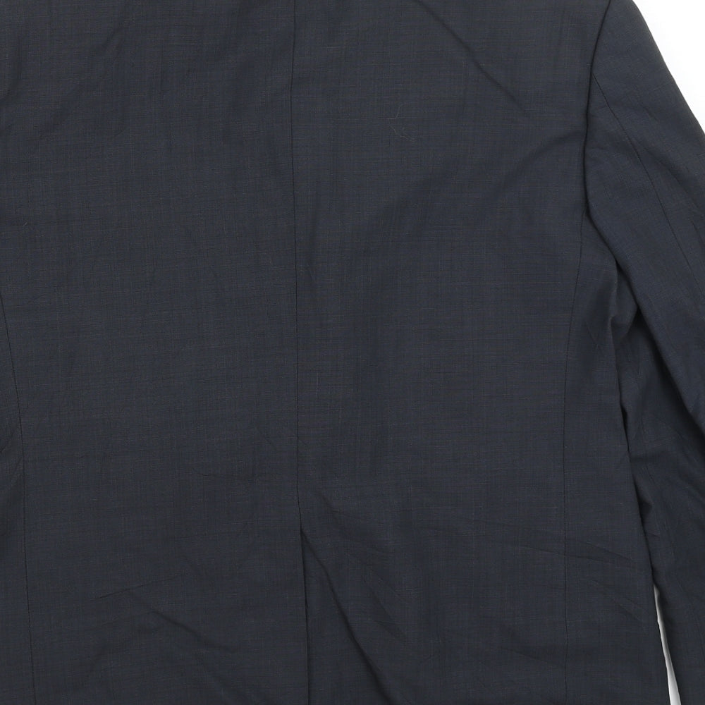 M&S Mens Grey Jacket Blazer Size L