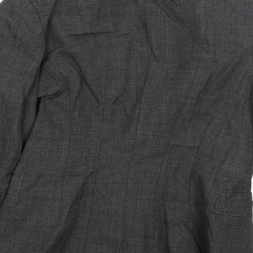 Papaya Womens Grey Jacket Blazer Size 10