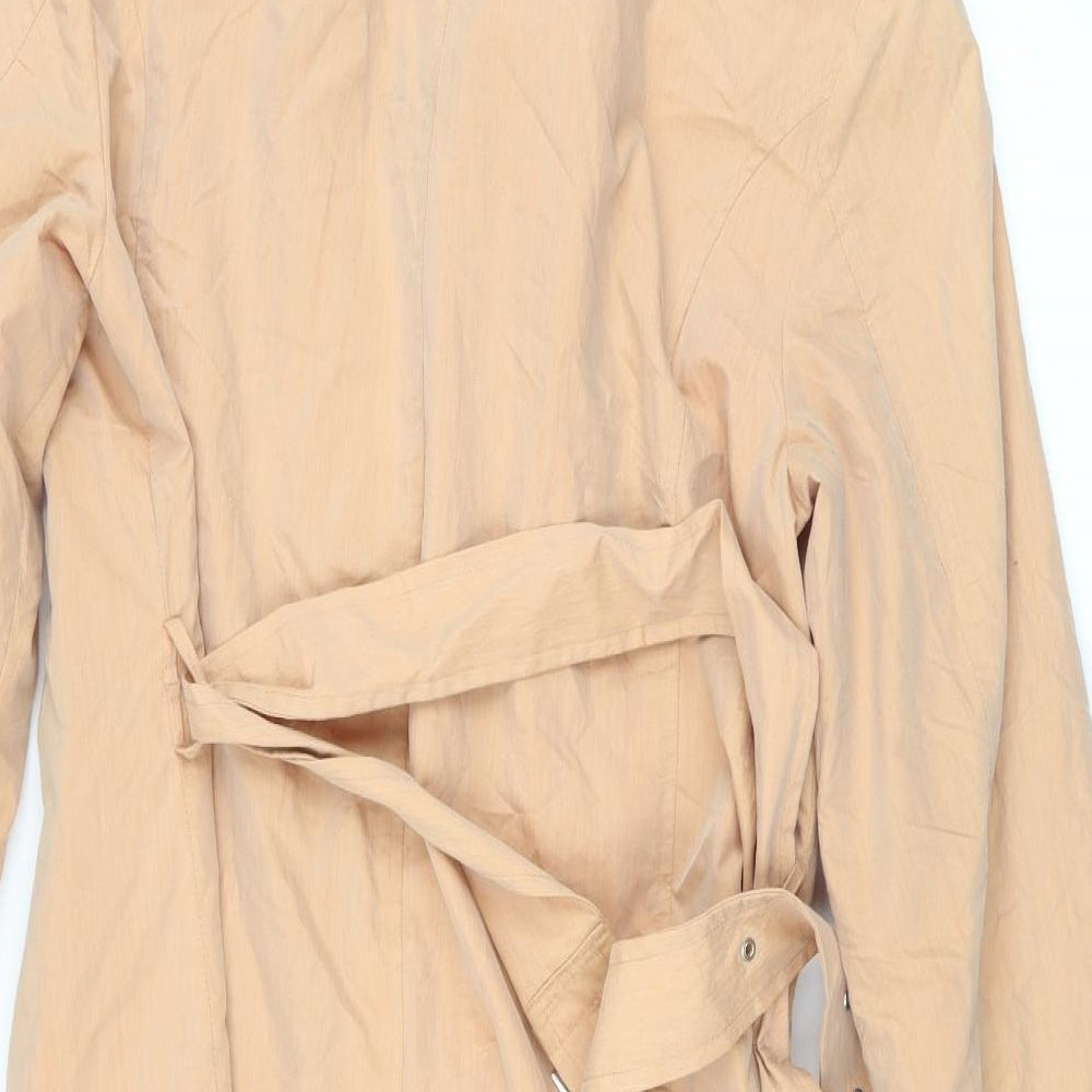 Preworn Womens Pink Anorak Coat Size 14