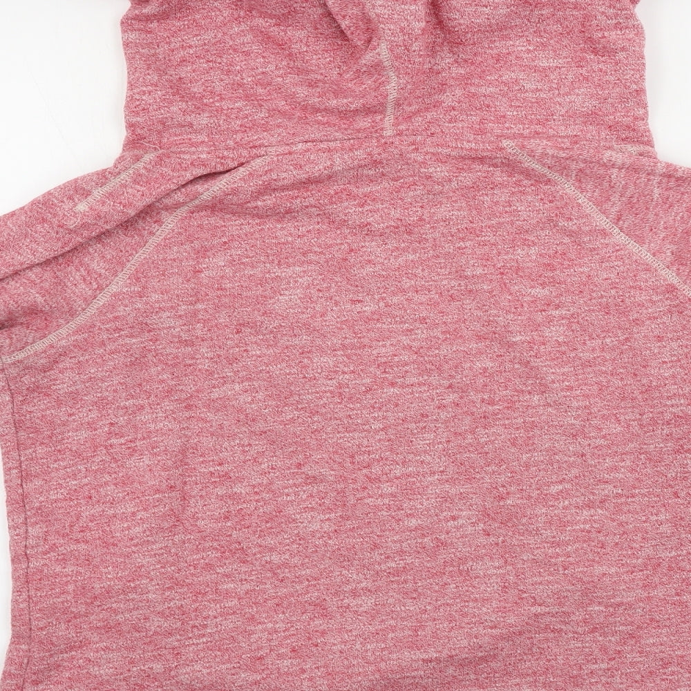 FB sister Womens Orange Pullover Hoodie Size M