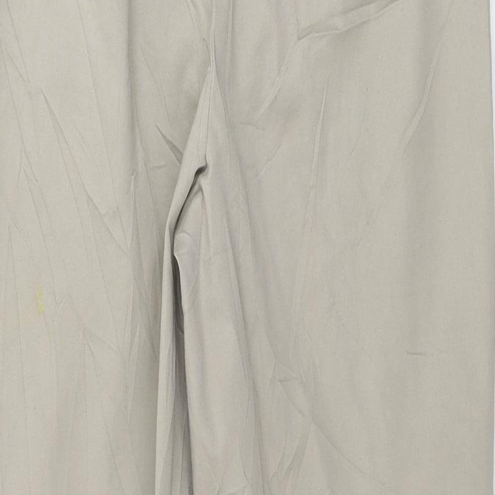 Marks and Spencer Womens Beige Trousers Size 8 L22 in