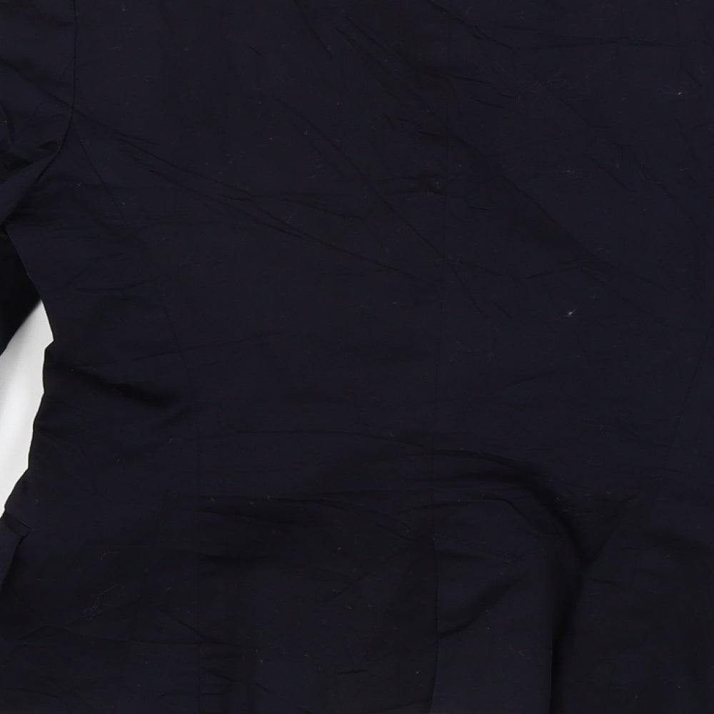 Zara Womens Blue Jacket Blazer Size M
