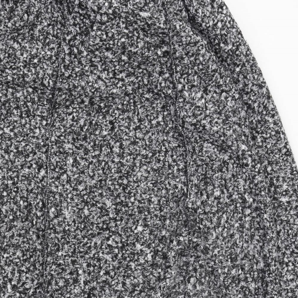 New Collection Womens Grey Overcoat Coat Size M