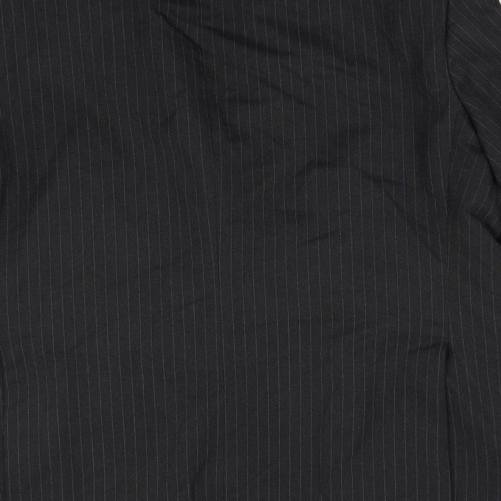 Marks & Spencer Mens Grey Striped Jacket Suit Jacket Size 44