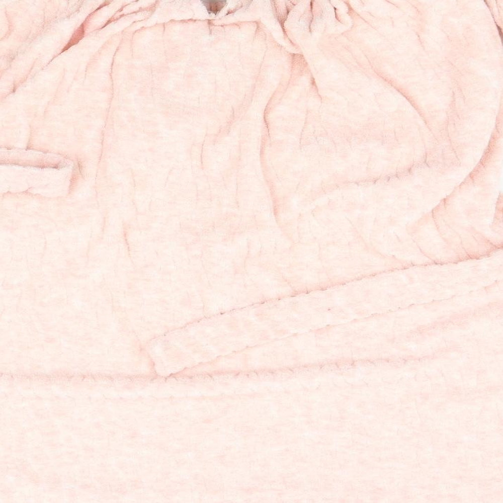 ASOS Womens Pink Fleece Pullover Jumper Size 10