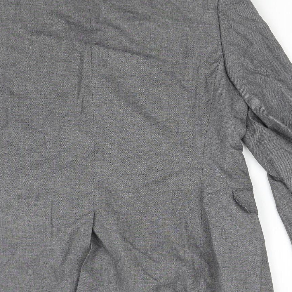 Marks & Spencer Mens Grey Jacket Suit Jacket Size 36