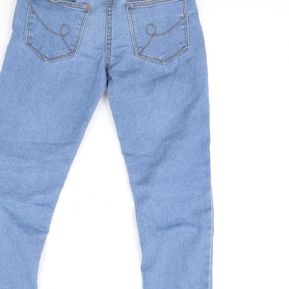denim Girls Blue Denim Straight Jeans Size 6 Years