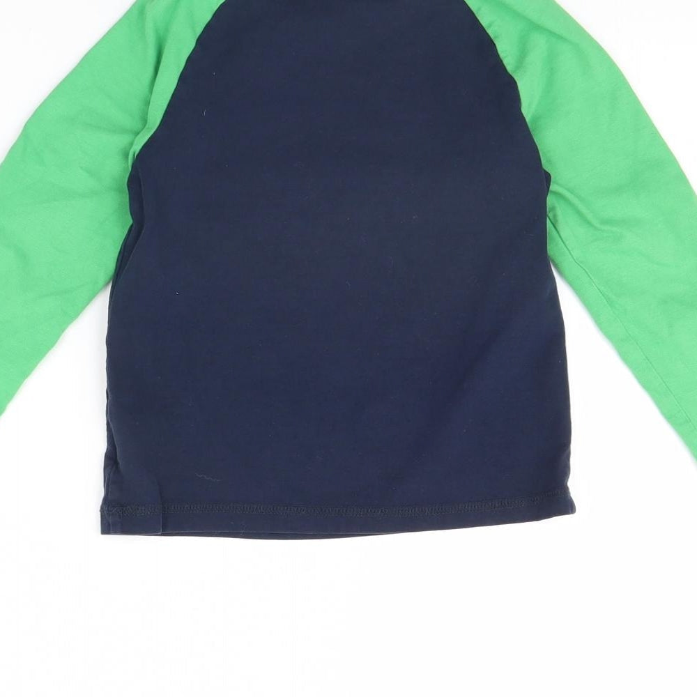 Mothercare Boys Blue Basic T-Shirt Size 4 Years
