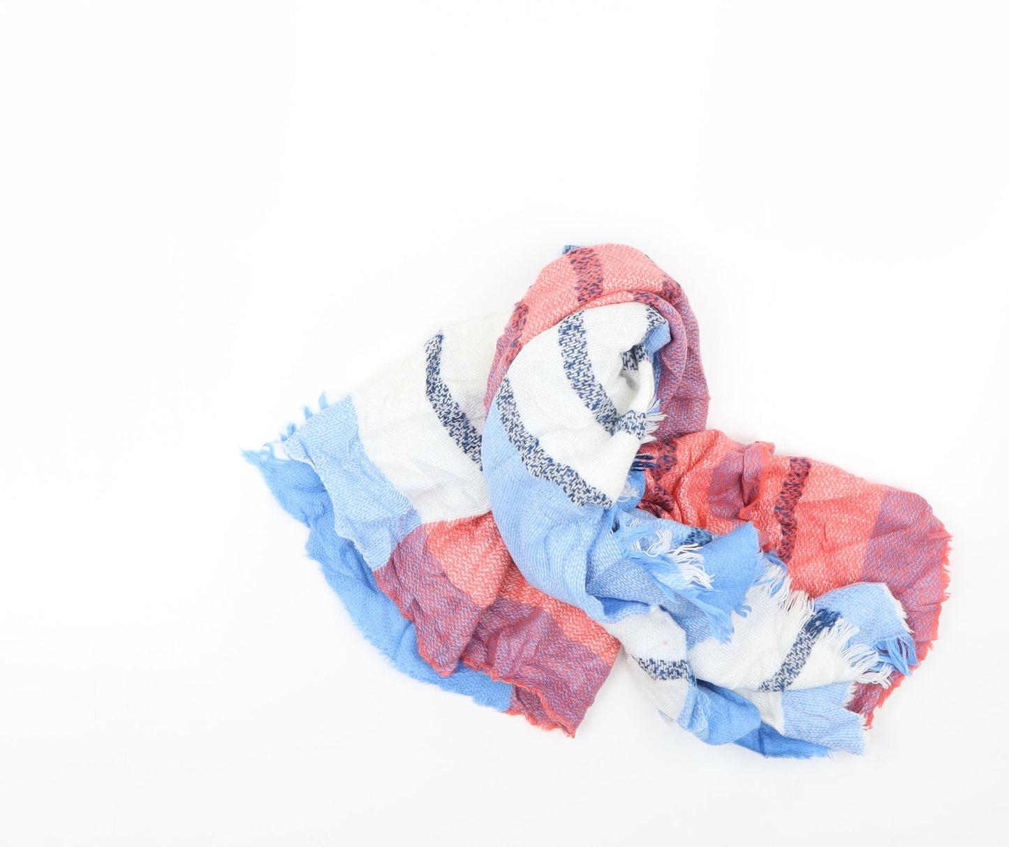 RESERVED Womens Multicoloured Check Scarf