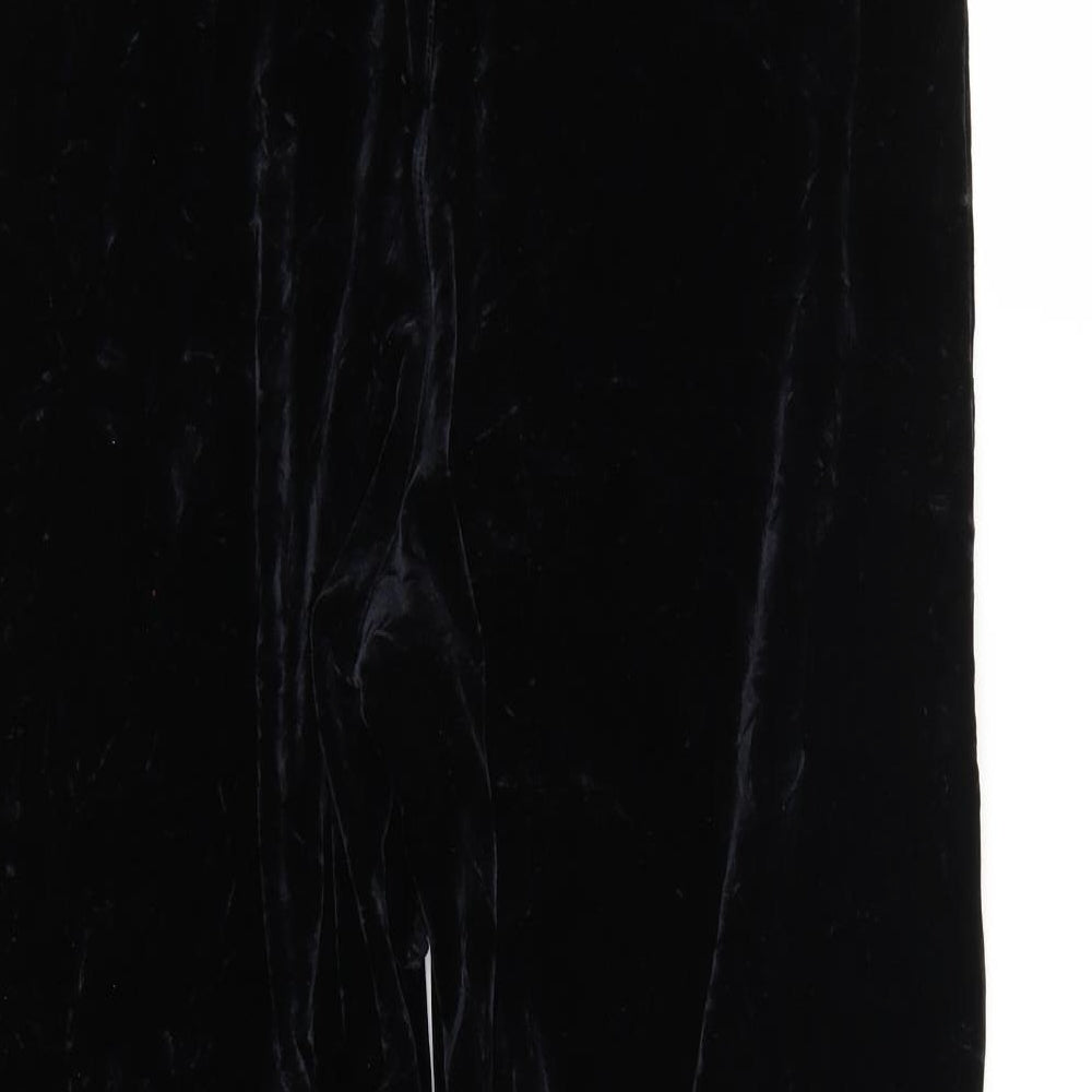 designed for t Womens Black Trousers Size 18 L25 in