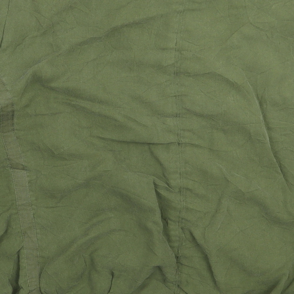 H&M Womens Green Jacket Coat Size 12