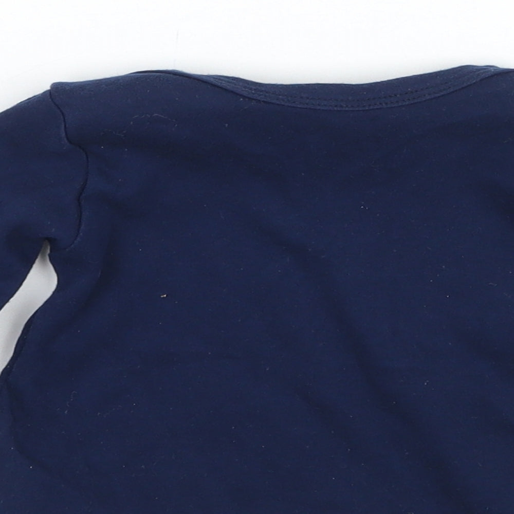 Preworn Girls Blue Basic T-Shirt Size 2 Years