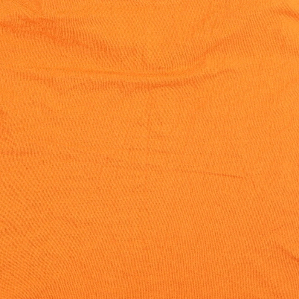 RAM Mens Orange Polo Size M