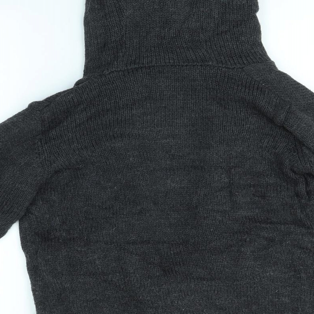 PEPPERTS! Boys Grey Full Zip Hoodie Size 10-11 Years