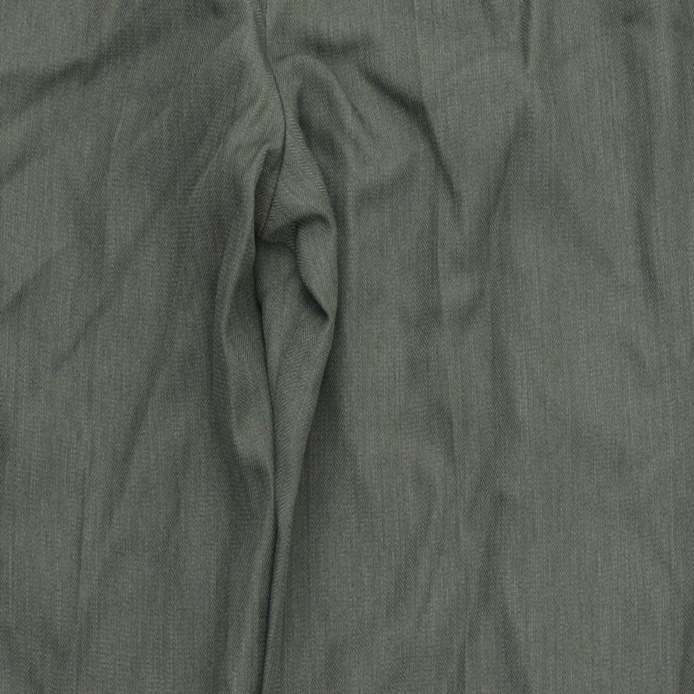 Marks & Spencer Womens Grey Dress Pants Trousers Size 18 L28 in