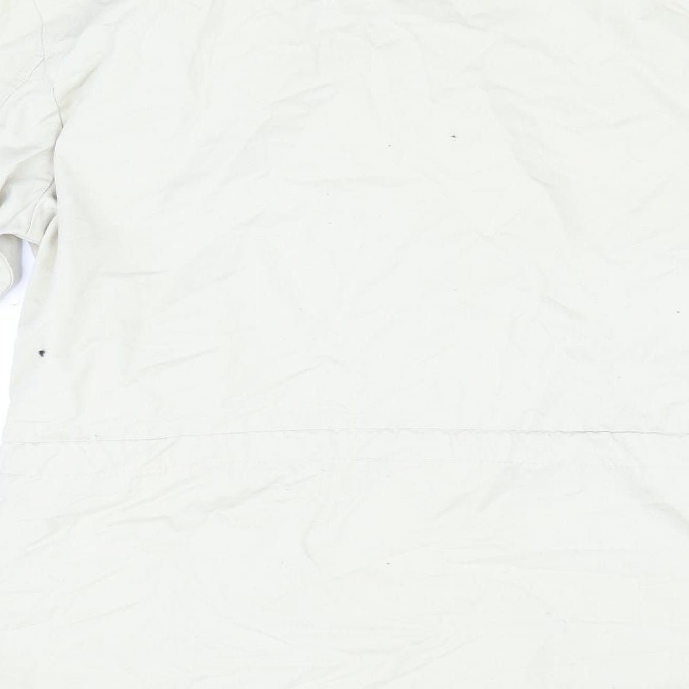 South Womens Beige Anorak Coat Size 8
