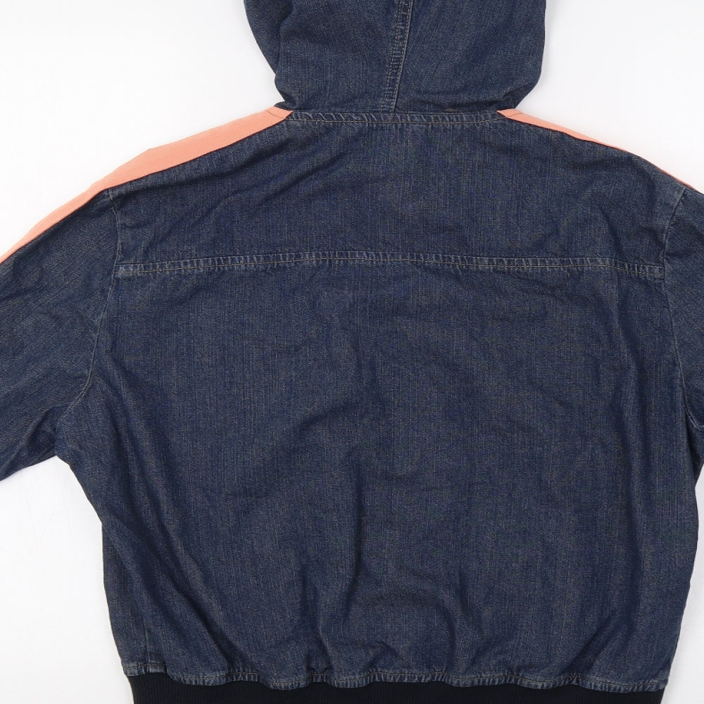 George Womens Blue Jacket Size 10