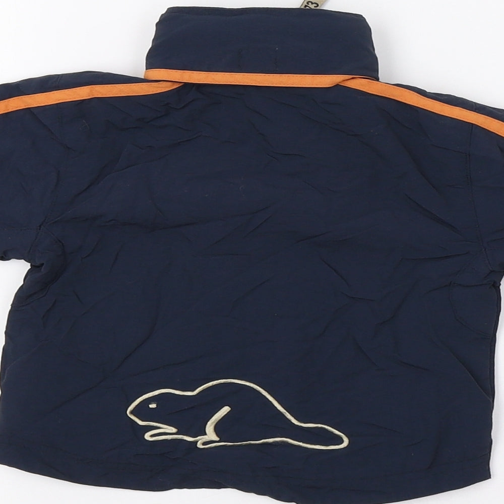 Roots Baby Blue Jacket Size 6-9 Months