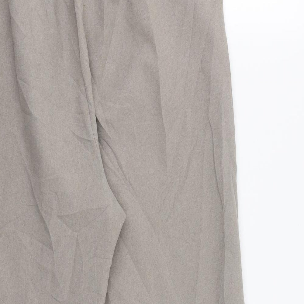 Bonmarché Womens Grey Trousers Size 14 L26 in