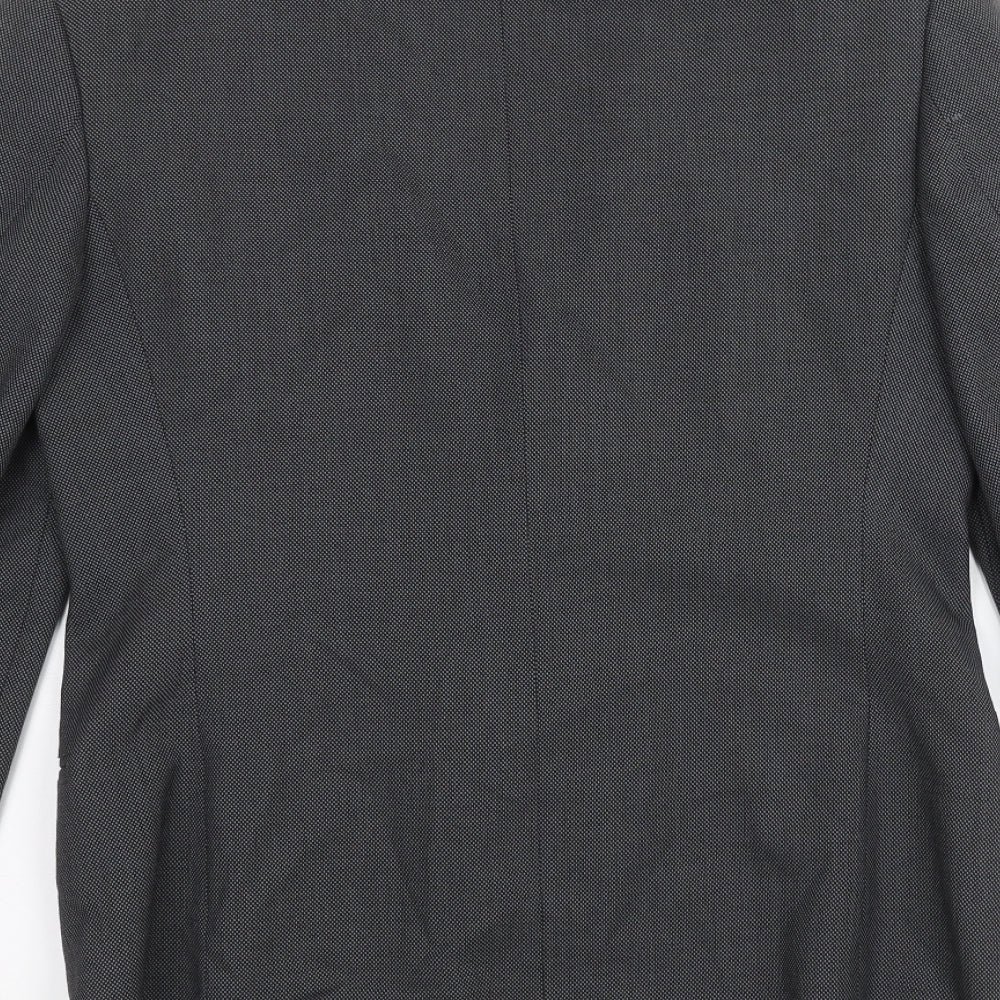 Debinhams Mens Black Jacket Suit Jacket Size 38