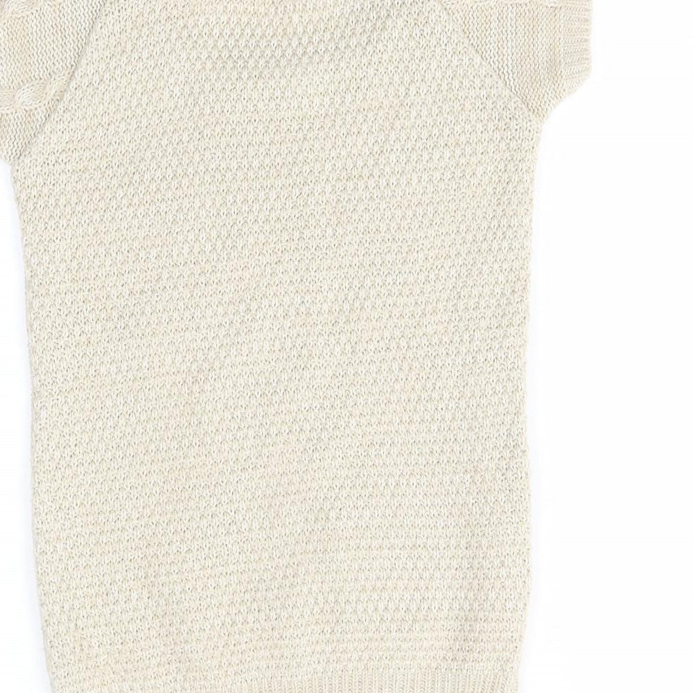 Tammy Girls Beige Tunic Jumper Size 8-9 Years