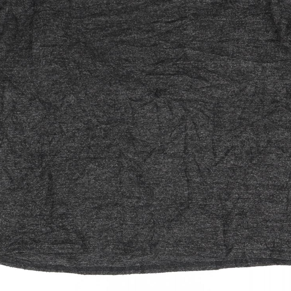 New Look Womens Grey Basic T-Shirt Size S