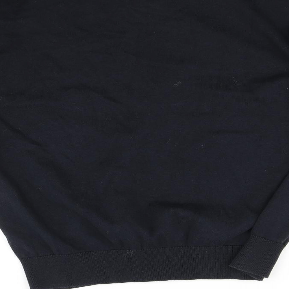 Le Breve Mens Blue Pullover Jumper Size M
