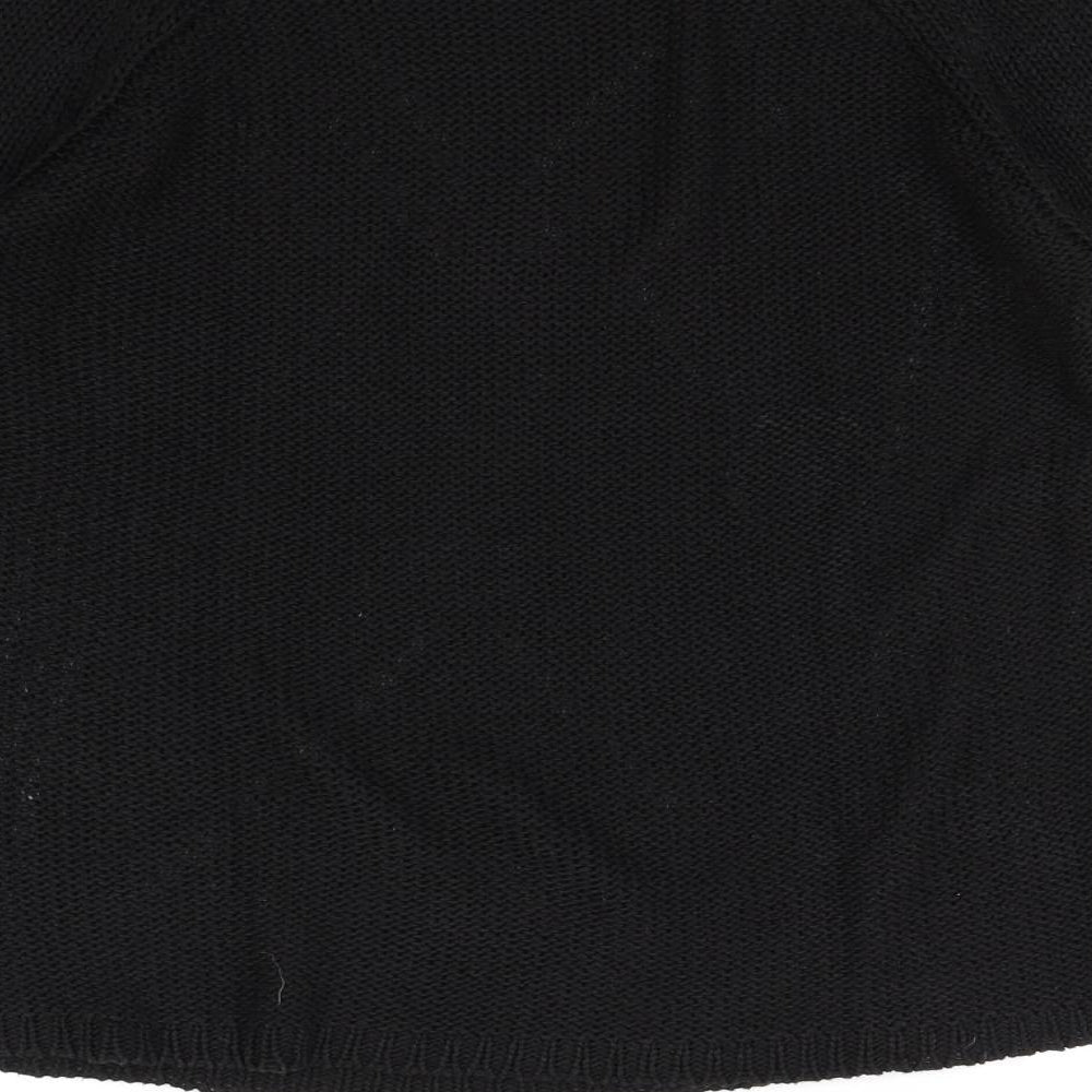 Atmosphere Womens Black Pullover Jumper Size 10