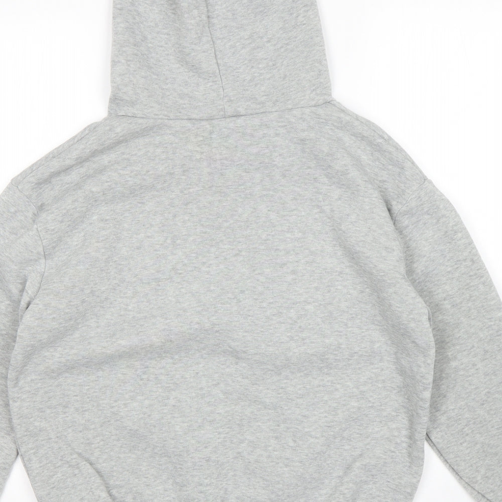 SheIn Womens Grey Pullover Hoodie Size S