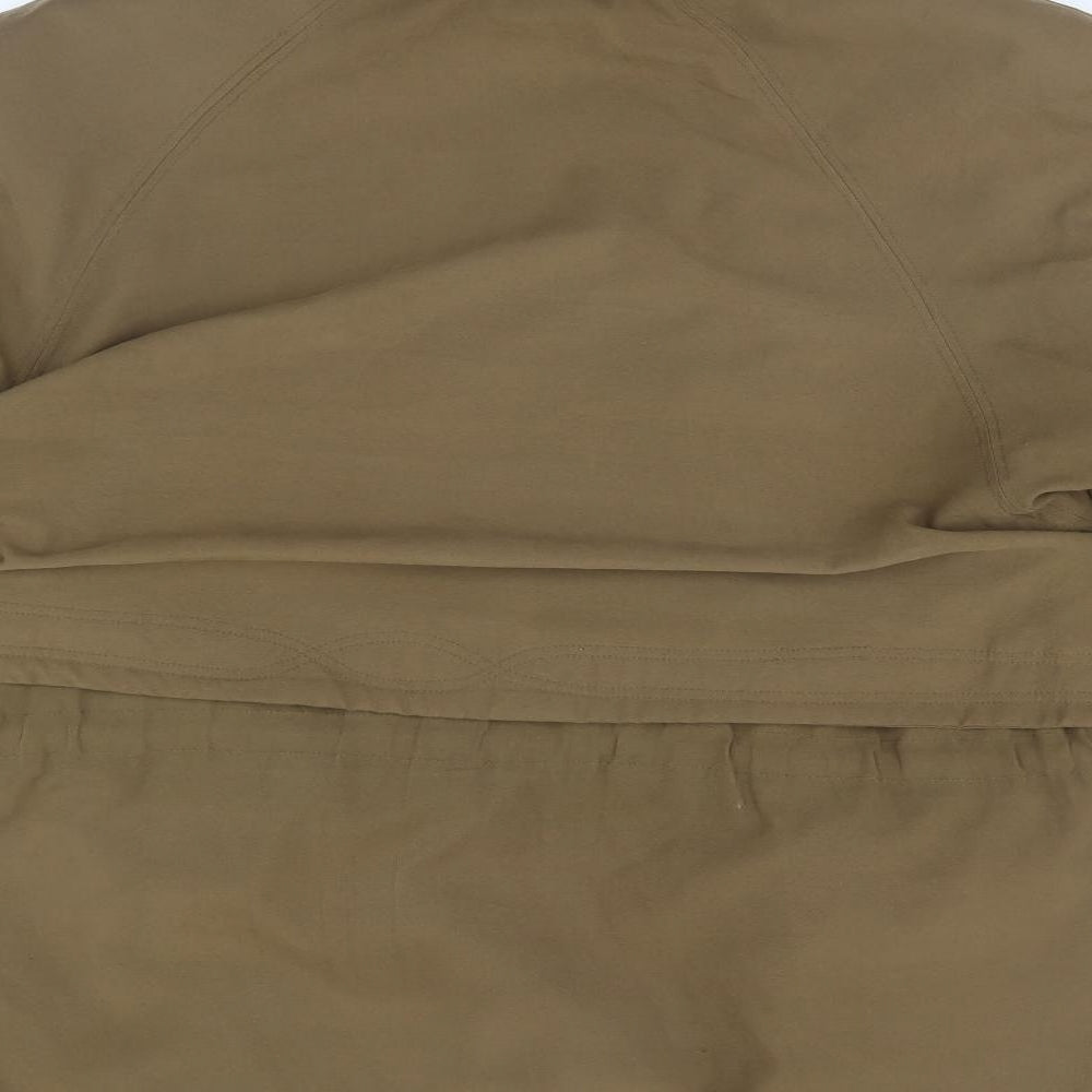 Savannah Womens Brown Overcoat Coat Size 12