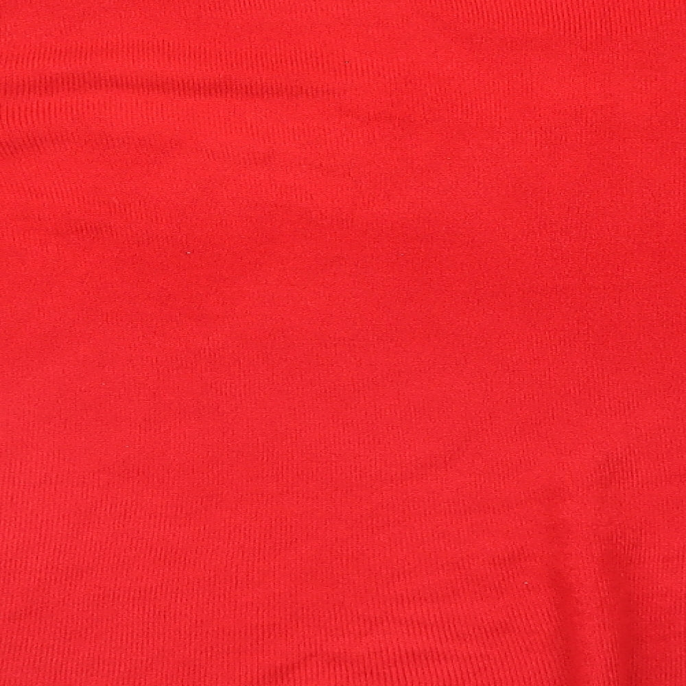 Kliss Mens Red Pullover Jumper Size XL