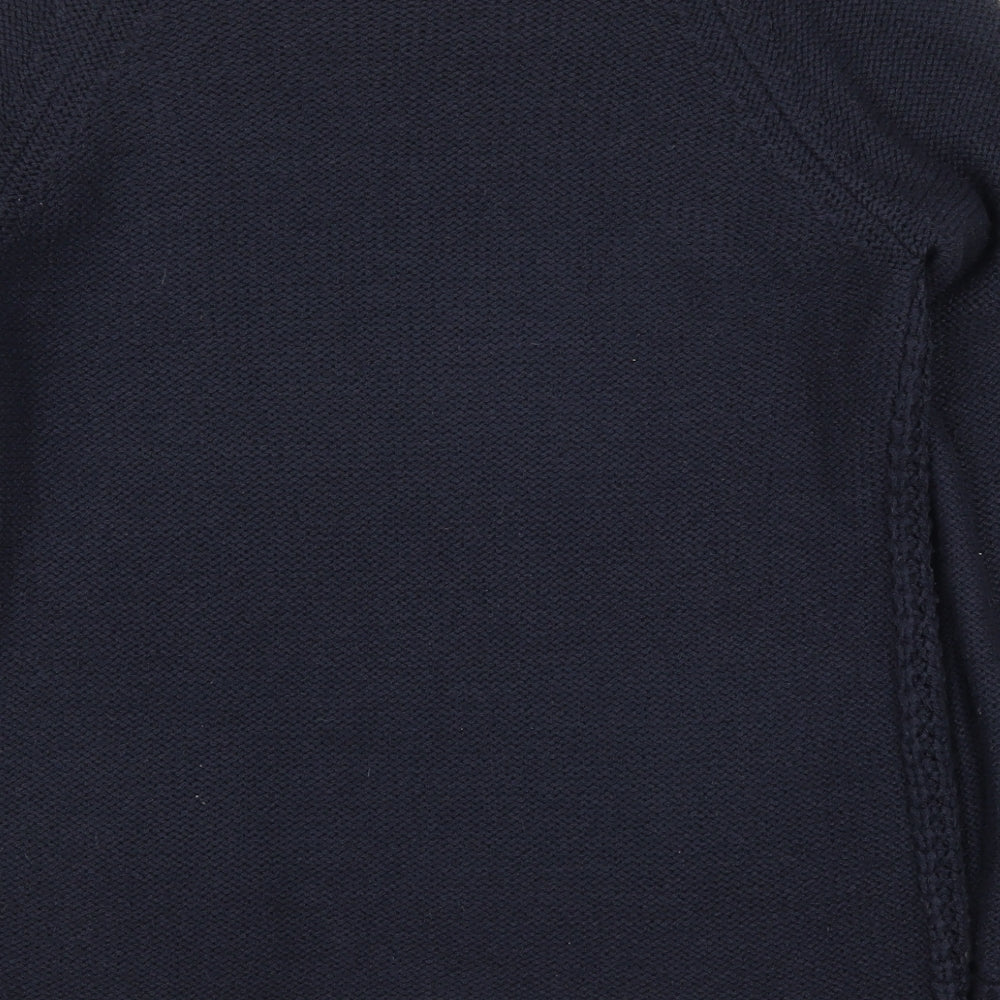Preworn Womens Blue Knit Pullover Jumper Size M