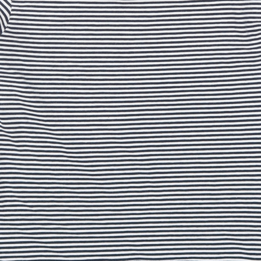 Next Womens Blue Striped Top Pyjama Top Size XS