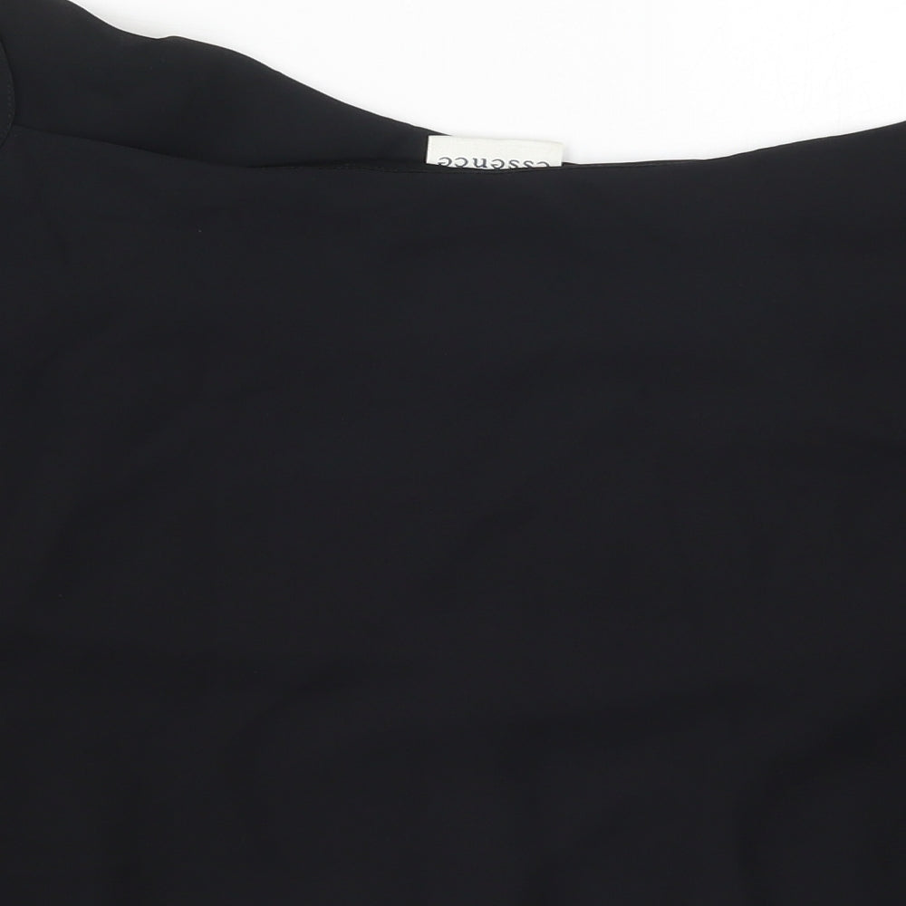 essence Womens Black Basic Tank Size 30