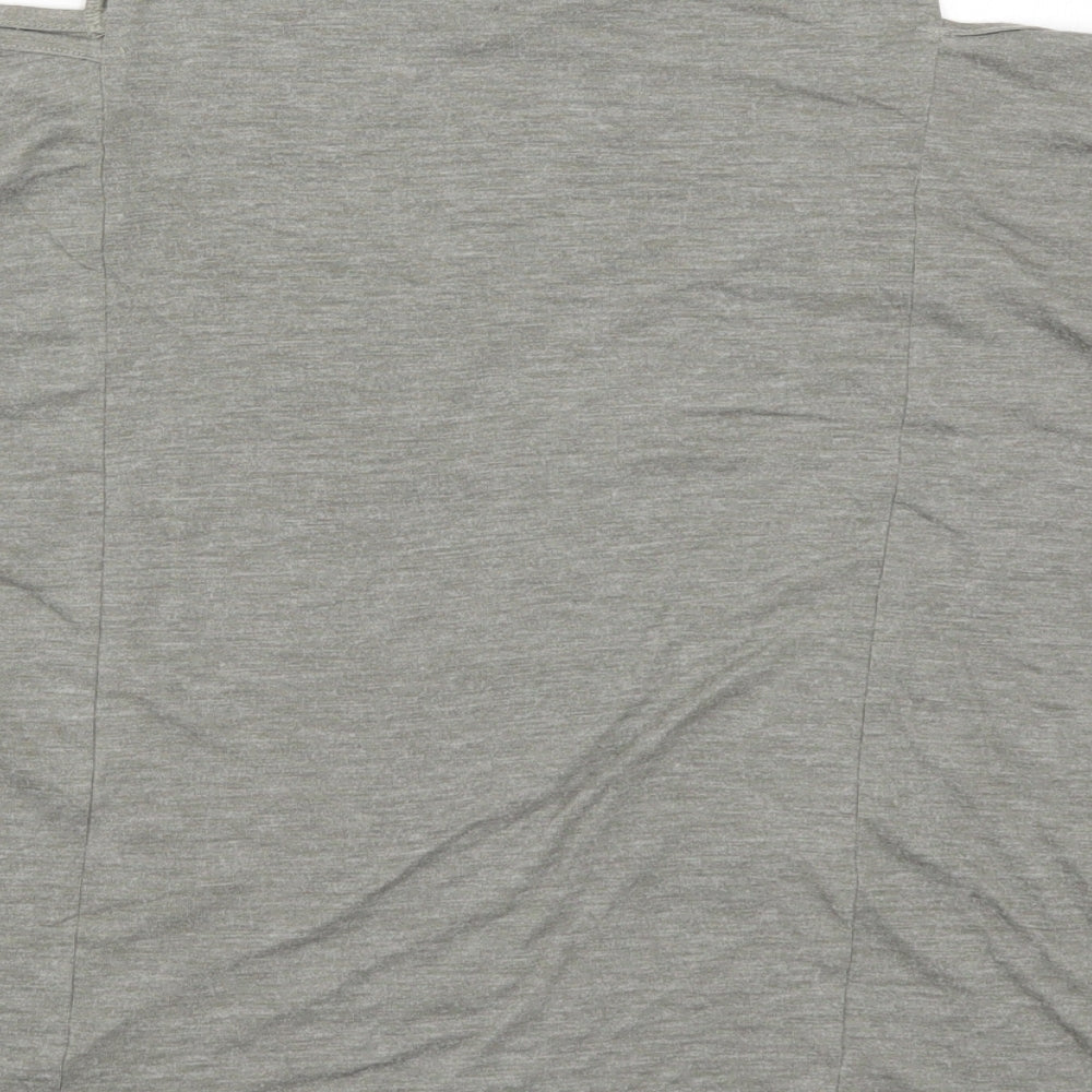 Zara Womens Grey Basic T-Shirt Size S
