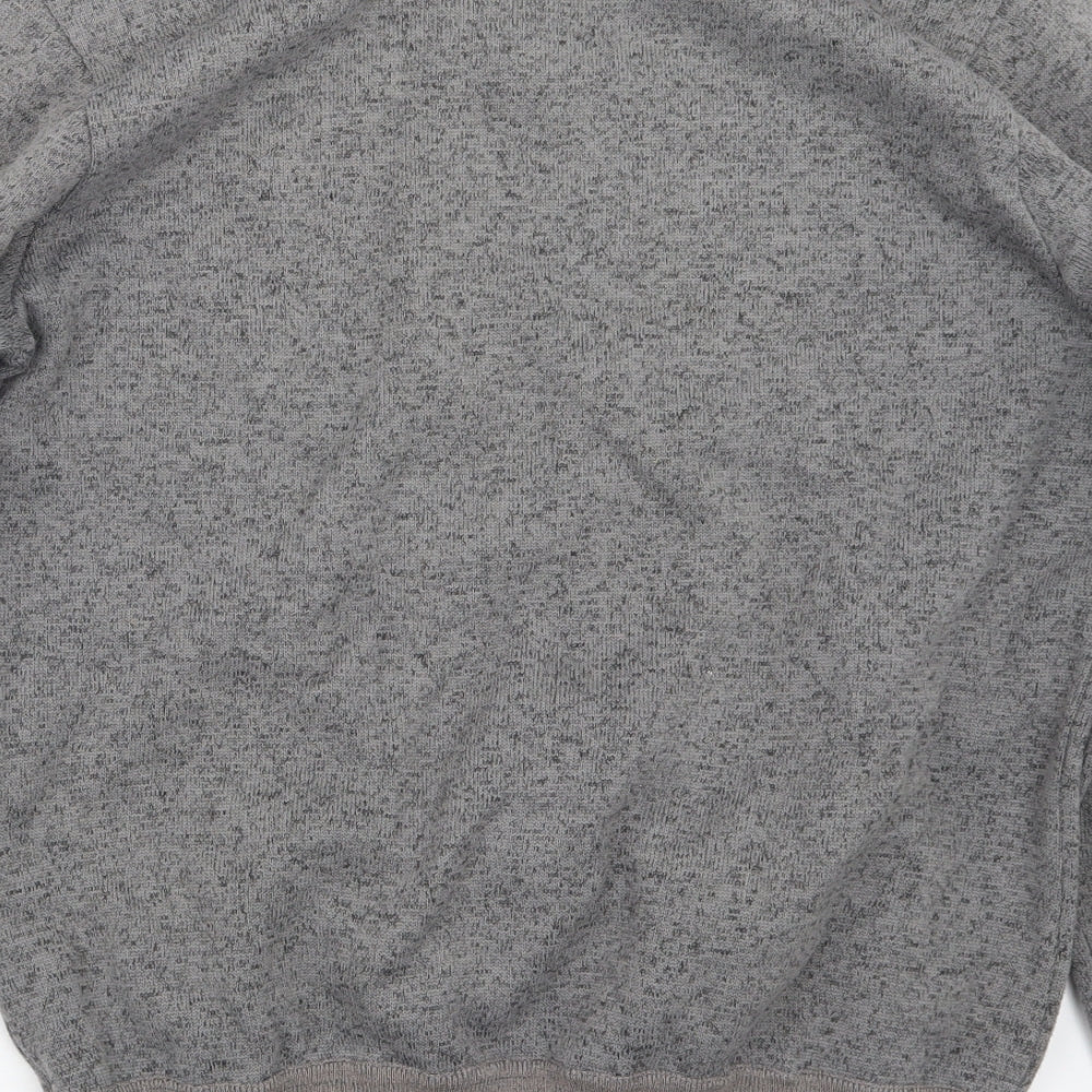 essentiel Mens Grey Pullover Jumper Size L
